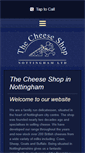 Mobile Screenshot of cheeseshop-nottingham.co.uk
